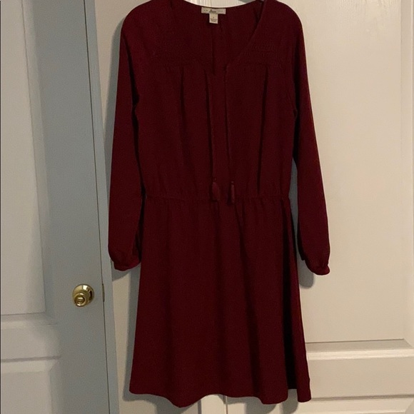 Never Worn Bass Maroon Dress - Picture 1 of 5